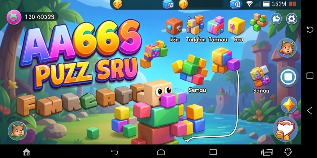 Tampilan gameplay AA666 yang menantang dan seru.
