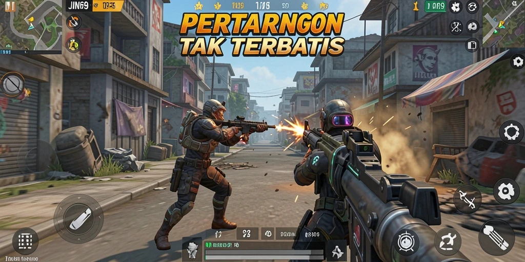 Tampilan gameplay JIN69 yang seru dan penuh aksi.
