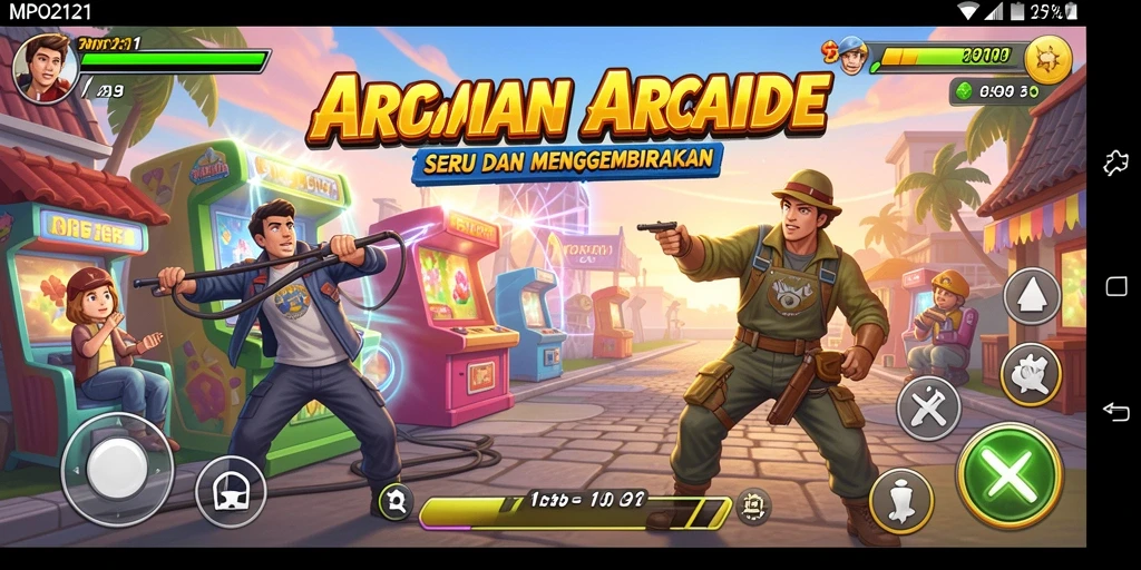 Tampilan gameplay MPO2121 yang seru dan penuh tantangan.