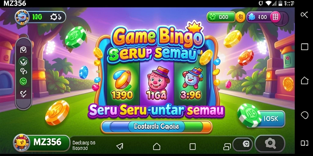 Tampilan gameplay MZ356 yang mendebarkan dan interaktif.
