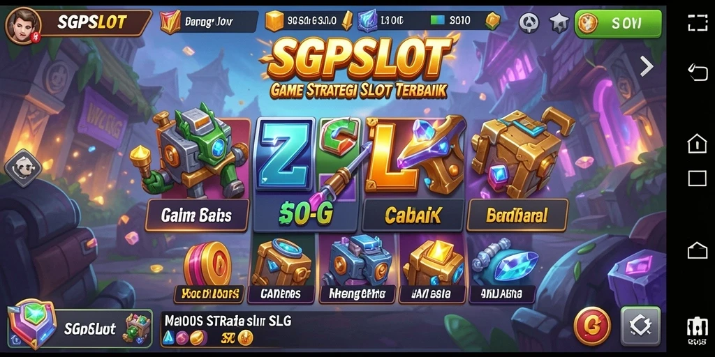 Tampilan gameplay mendebarkan dari SGPSLOT dengan grafik menarik.