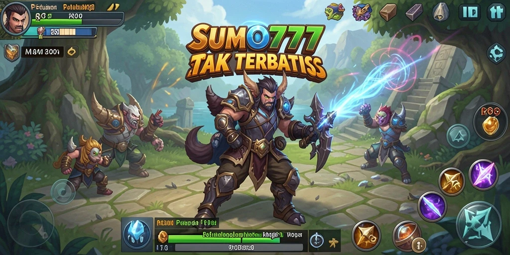 Tampilan gameplay RPG yang menakjubkan dari SUMO777.