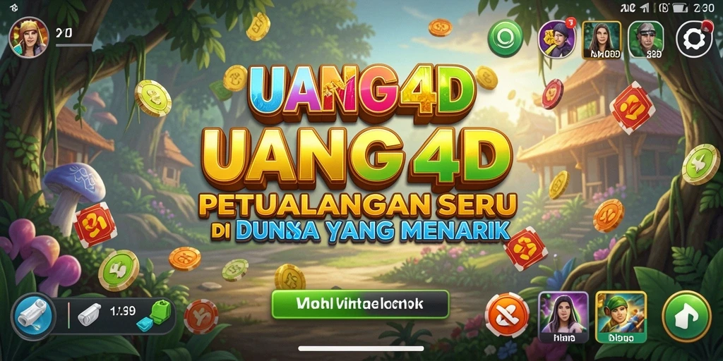 Screenshot gameplay UANG4D menampilkan aksi petualangan seru dan eksplorasi.